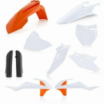 Acerbis OE Orange/White/Black Full Plastic Body Kit (2686027118)