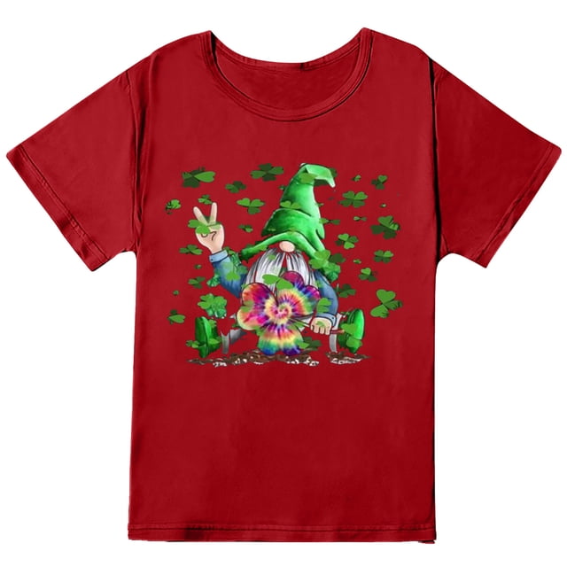 Hauts d'Été pour Femmes 2023 T-Shirts Imprimés Grande Taille Col Rond Imprimé Chat Manches Courtes Tee Graphique