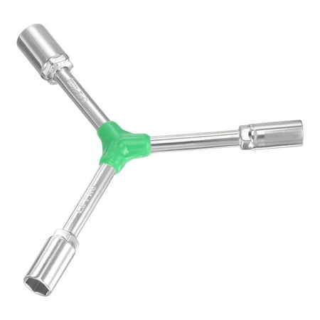 

Uxcell Y Type 3 Way Hex Socket Wrench Repair Spanner Tool 4-Inch Light Green 0.39x0.47x0.55 inch