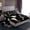 Ba=Lack, variant on jejeloiu Bohemian Bull Skull Twin Sheet Set (3-Piece) Aztec Geometric Ultra Soft Decor For Men Women