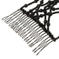 thumbnail image 3 of Accesorio Elástico para El Cabello con Clip de Peine Deslizante para El Cabello con de Madera de Doble Cara Negro Baoblaze Magic Beads Hair Peines, 3 of 4