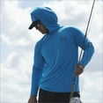 thumbnail image 3 of Fintech Fish Anywhere UV Pullover Hoodie - 2XL - Hawaiian Ocean, 3 of 4