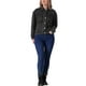 thumbnail image 2 of Chaqueta de mezclilla oversized para mujer INSPIRE CHIC con botones y bolsillos, 2 of 6