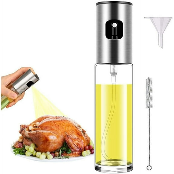 SUWU 100ml Refillable Olive Oil Sprayer and Mister for Cooking, Salad, BBQ, and Baking
