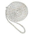 thumbnail image 2 of New England Ropes 3/8" Premium 3-Strand Dock Line - White w/... [C6050-12-00025], 2 of 2