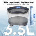 thumbnail image 2 of Plato de Agua para Perro UPSKY de Gran Capacidad Antideslizante 5.5L, 2 of 6