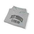 thumbnail image 4 of 15th Anniversary 15 Years Wedding Married Hoodie, Gifts, Hooded Sweatshirt, 4 of 4