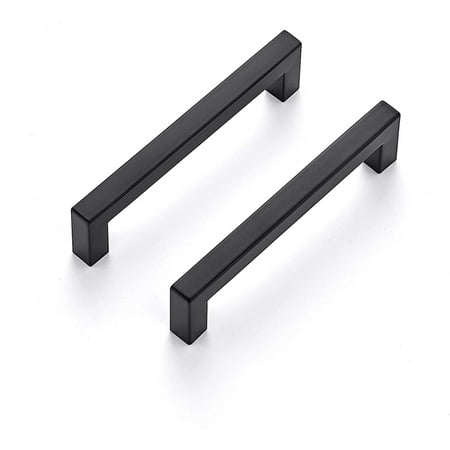 Ravinte 15 Pack 5 inch Black Cabinet Pulls Kitchen Cabinet Handles Matte Black