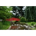 thumbnail image 2 of Red Bridge Japanese Garden Wall Mural by Wallmonkeys Peel and Stick Graphic (18 in W x 12 in H) WM299900, 2 of 4