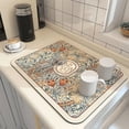 thumbnail image 1 of Super Antiskid Large Kitchen Absorbent Draining Mat Super Absorbent Draining Coffee Dish Drying Mat Quick Dry Bathroom Drain Pad, 1 of 5