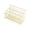 Gold, variant on Letter SorterOrganizer for Desk, Premium Plated Metal Mail Holder, 3-Slot Ultra-Stable Non-Wobbling Desktop Organizer for Envelopes, Documents, Palettes