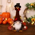 thumbnail image 2 of Moocorvic Halloween Gnomes Decorations for Home, Black Fall Gnomes Halloween Desk Decor for Bedroom Living Room, Thanksgiving Halloween Birthday Party Decorations, 2 of 4