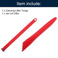 thumbnail image 3 of Unique Bargains 3 Pcs Canning Supplies, Electroplate Canning Tool Kit, Red, 3 of 7
