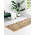 thumbnail image 3 of Rugs.com Lola Collection Rug – 6 Ft Runner Yellow Medium Rug Perfect For Hallways, Entryways, 3 of 9