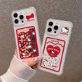 thumbnail image 5 of Funda de Hello Kitty con dibujos animados para iPhone, carcasa transparente para modelos anticaída 15, 14, 13, 12, 11 Mini Pro Max, X, XR, XSMax, 7, 8 Plus, novedad, 5 of 5