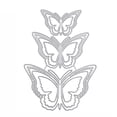 thumbnail image 1 of Troqueles de Corte Cateissary Marco de Mariposa Plata, 1 of 6