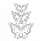 thumbnail image 1 of Naiovety Troqueles de corte de marco de mariposa y flor de primavera de acero al carbono, moldes para manualidades de papel, plantillas de Herramientas y accesorios para hornear, 1 of 6