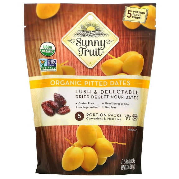Sunny Fruit, Organic Pitted Dates, 8.8 oz