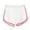 White, variant on aidice Athletic Shorts for Women Summer Loose Fitting Comfy Ruched Hot Pants Gym Yoga Workout Shorts