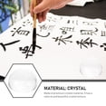 thumbnail image 2 of Calligraphy Paper Weights Crystal Dome Pattern Weights Samples Cutting Weights, 2 of 5