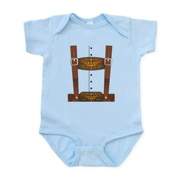 CafePress - Lederhosen Oktoberfest - Baby Light Bodysuit, Size Newborn - 24 Months