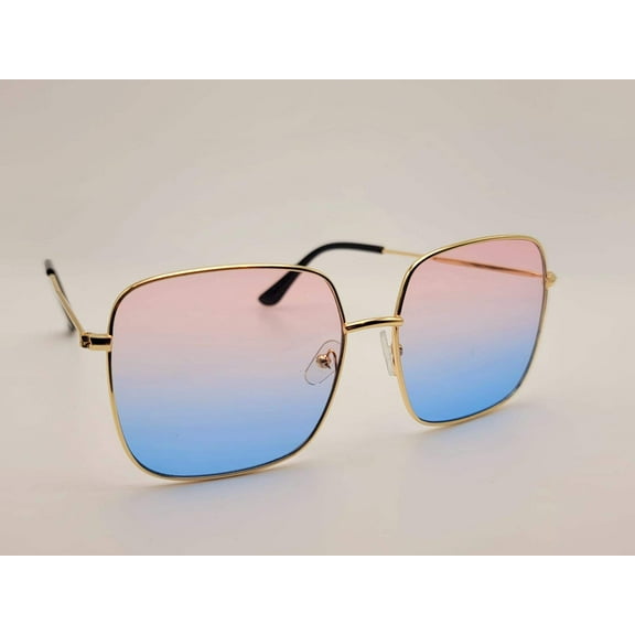 Fashion Unisex Rectangle Unisex Luxury Sunglasses Vintage Punk