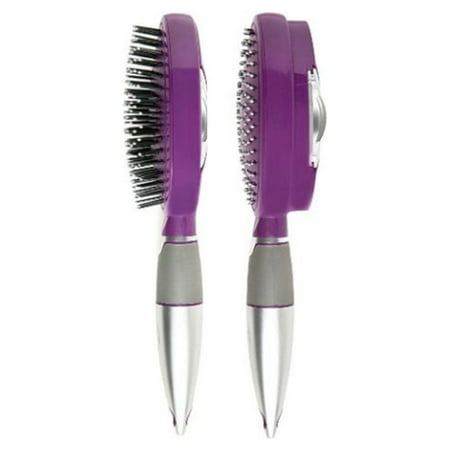 ***Discontinued***White Self-Cleaning Hygienic Hairbrush