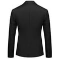 thumbnail image 3 of oqasdz Suit Jacket for Men Casual Autumn Winter Trend Collar Single Two Buttons Slim Fit Round Hem Pockett Coat Top,Size 3X, 3 of 3