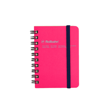 Delfonics Rollbahn Spiral Classic Notebooks: 3 in. x 4 in. (Rose) mini-memo