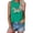 Green, variant on Tank Tops for Women Cute Daisy Graphic Loose Fit Crewneck Sleeveless Shirt Summer Casual Tanks