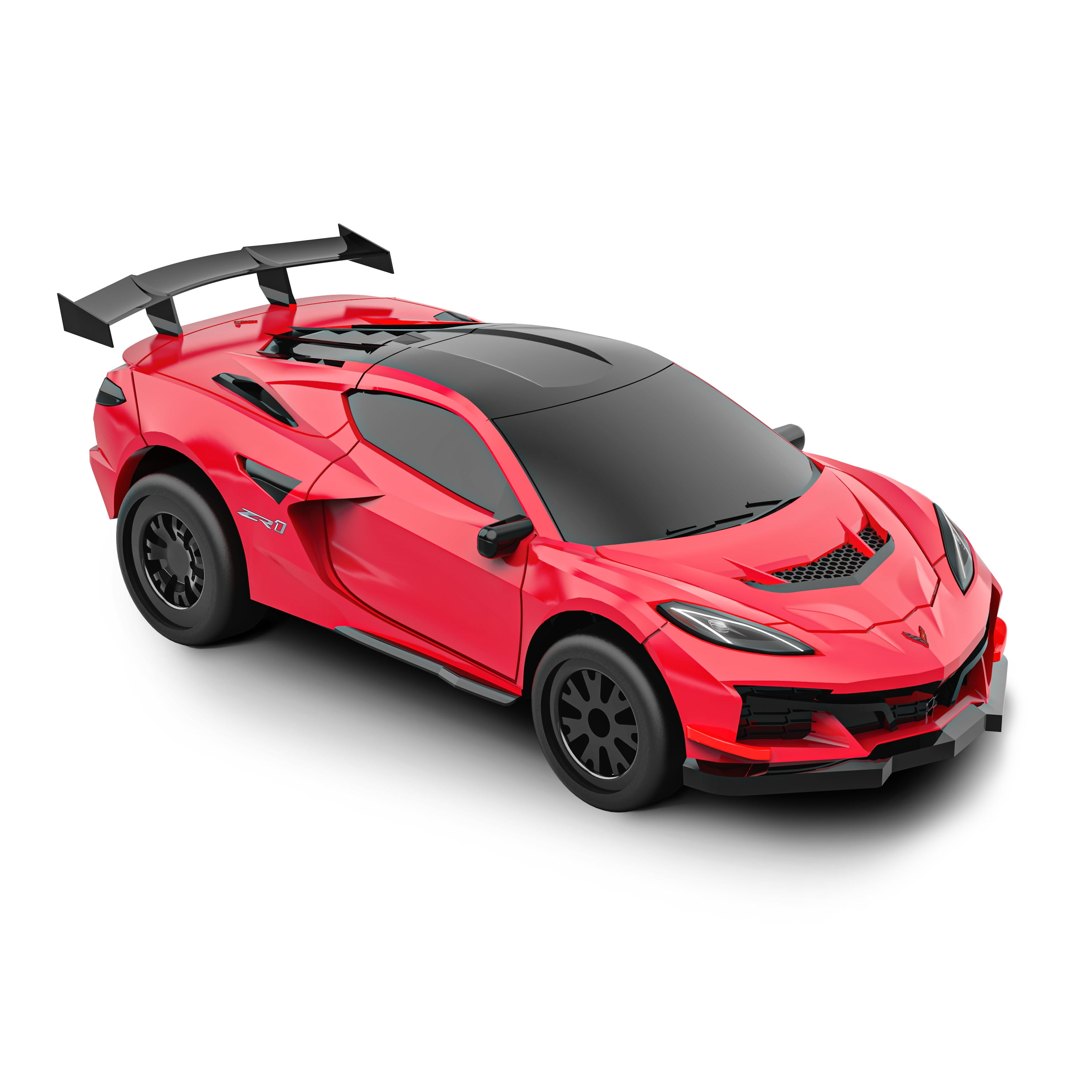 Adventure Force (1:64) Radio Control Nano Racer Chevy Corvette Red Car, WR5-64C33V-RD-CA