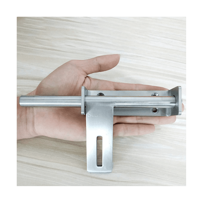 YMWALK 2-Piece 4 Inch Stainless Steel Door Bolts – Sliding Safety Latches For Bathroom, Cabinet & Pet Gates