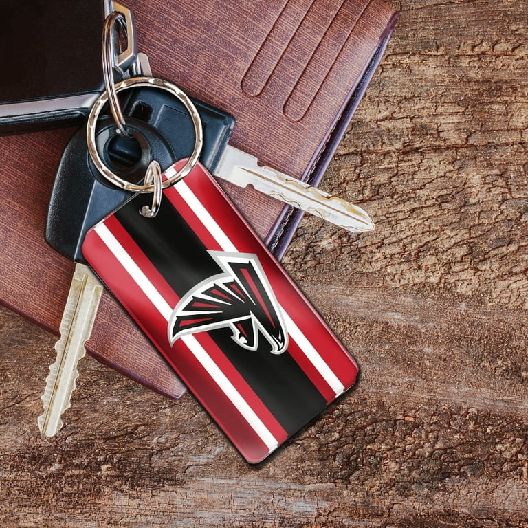 Keychain - Rectangle - Atlanta - Leather Keychain - Rectangle - Atlanta - Leather