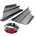 thumbnail image 3 of 2x Alerones universales duraderos para motocicleta, alerón aerodinámico para motocicleta Fibra de carbon, 3 of 9