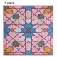 thumbnail image 1 of 1 UNID Autoadhesivo Retro Azulejos Pegatinas Impermeable PVC Extraíble Pegatinas de Pared Abanopi 1pc 20*20cm, 1 of 7