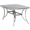 thumbnail image 7 of Hanover Traditions 7-Piece Dining Set in Blue with 4 Stationary Chairs, 2 Swivel Rockers and a 38"x72" Dining Table in a Gray Finish, 7 of 7