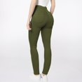 thumbnail image 5 of Green Women's Casual Pants, Fashion Leggings Women Waist Pants Trousers Butt High Pants,Women's Casual Pants M, 5 of 5