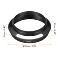 thumbnail image 2 of Unique Bargains 55mm Lens Hood, Standard Vented Matte Surface Inside Lens Hood, Black, 2 of 6