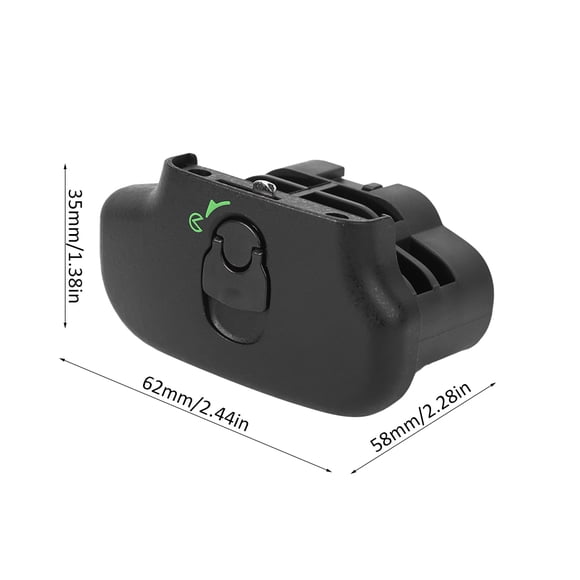 Para Tapa De Cámara De Batería BL-3 De Plástico Negro, Adaptador EN EL4 Para De Cámara D900/D700/D300
