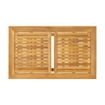 thumbnail image 5 of Cascada Outdoor Modern Acacia Wood 8 Seater Chat Set with Cushions, Brown Patina and Cream, 5 of 10