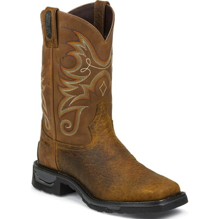 - Tony Lama Men's Sierra Badlands Tlx Western Waterproof Work Boot Comp Toe - Tw4006
