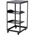 thumbnail image 1 of 20U Open Frame Server Rack, 23 in -40 in Adjustable Depth, Wall Mount & Free Standing Network Rack with 4 Lockable Casters & 2Pcs 1U Server Rack Shelf, Holds All Your IT/AV Equipment Rack, 1 of 1