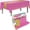 Pink & Gold, variant on Checkered Table Cloth Plastic Disposable Tablecloth Roll 54in X 100ft with Built in Cutter Box, Table Cover for Party, Picnic, Events Tablecloths
