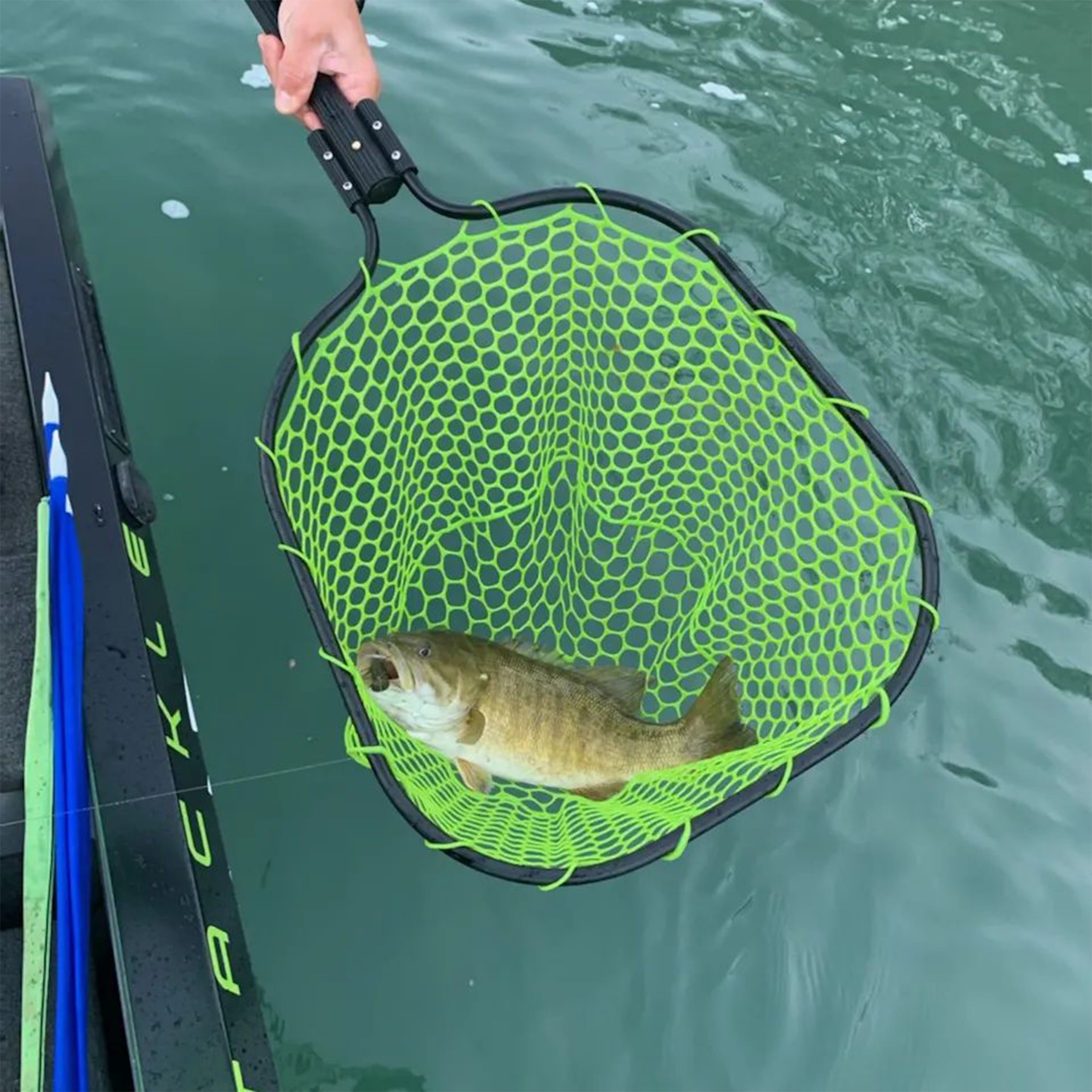 Tackle HD 36-57'' Telescopic Fishing Net with 12'' Deep Mesh for Saltwater  and Freshwater, Blue - Walmart Business Supplies