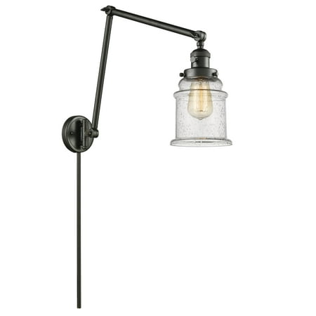 

Innovations Lighting 238 Canton Canton 1 Light 30 Tall Wall Sconce - Bronze