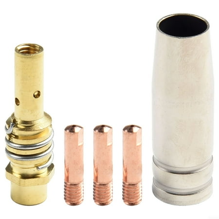 

Mig Contact Tip Consumables 5PCS MIG Welding MB15 15AK Contact Tip 0.8/1.0/1.2mm