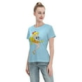 thumbnail image 4 of Women's Basic Short Sleeve T-Shirt Sailor Moon Aino Minako, 4 of 6