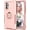 Rose Gold, variant on Phone for Samsung Galaxy Note 20 Ultra 5G Case (2020) with Magnetic Ring Holder Stand Heavy Duty Full Body Hybrid Shockproof Cover Cell Accessories Note20 20Ultra 6.9 inch Women Rose Gold