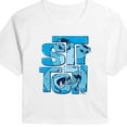 thumbnail image 3 of Lilo & Stitch - Stitch Stack - Juniors Cropped Graphic T-Shirt, 3 of 5