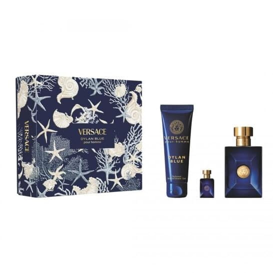 Set de regalo Perfume Versace Dylan Blue Pour Homme EDT de 100 ml
